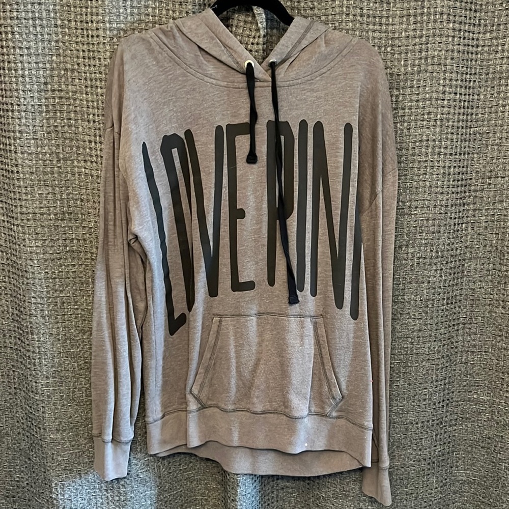 PINK hooded sweatshirt